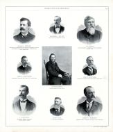 George A. Scherer, Theodore J. Muller, Alt Gerdes, James A. Hutchinson, Charles Kothe, Chas. F. Hitchcock, J.E. Dechman, James Ward